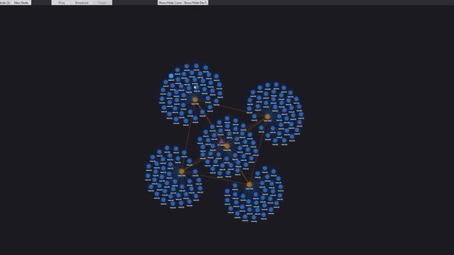 P2P Network: Spawning 200 nodes stress test смотреть онлайн