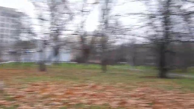 Прогулка по парку рядом с фабрикой ХБК Херсон 26.12.20 смотреть онлайн