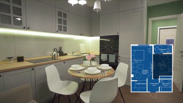 1к квартира от 28.816₽ в КРАСНОДАРЕ смотреть онлайн