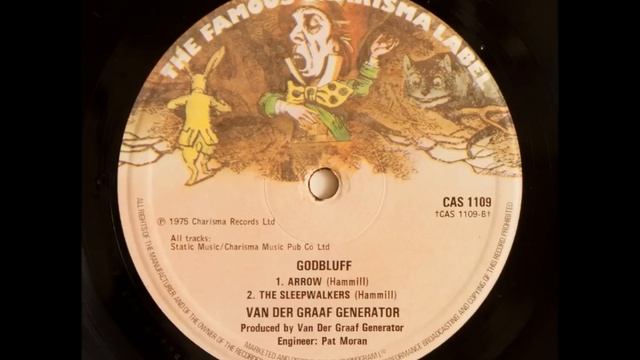 "Godbluff" (UK, Charisma CAS 1109 Vinyl) - Van der Graaf Generator смотреть онлайн