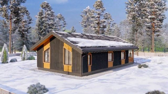 Дом Абсолют Сканди, Новогодняя акция: Второй этаж в подарок