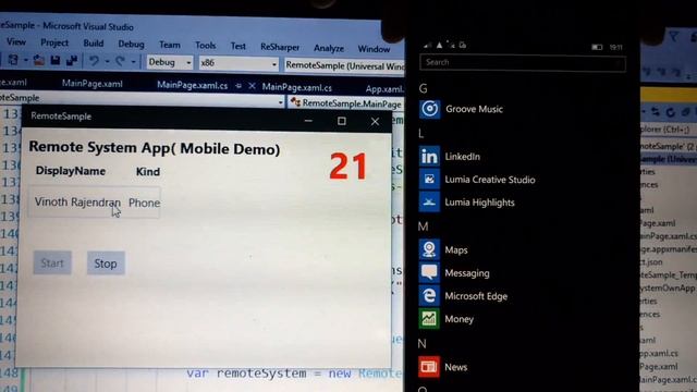 Launch remote app in Universal Windows Program смотреть онлайн
