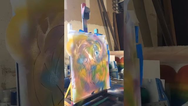 Let’s Get Painting, Ep. 17: Abstract Love with Spray Paint. (Vertical video) смотреть онлайн