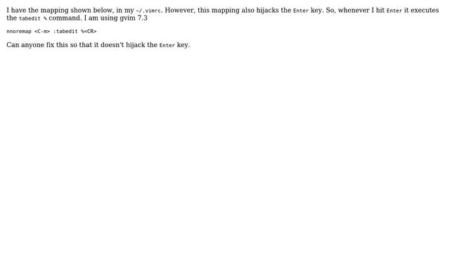 Unix & Linux: Vim mapping behaving strangely смотреть онлайн