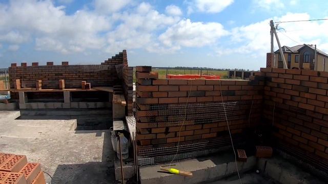 Строим дом в Витязево из кирпича. смотреть онлайн