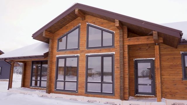 Дом на продажу из профилированного бруса от Камелот смотреть онлайн