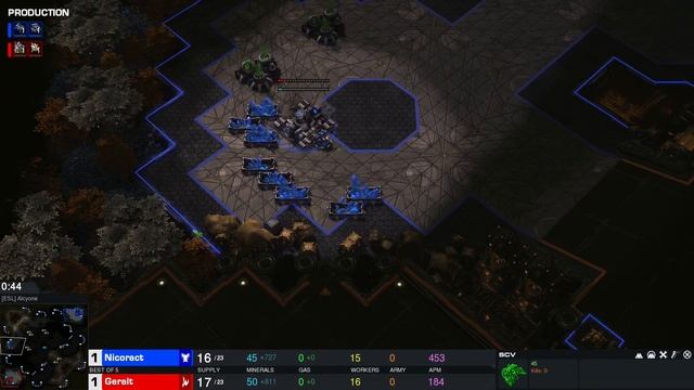 Geralt VS Nicoract FINAL PvT PassionCraft Thursday Showdown #52 OSC polski komentarz смотреть онлайн