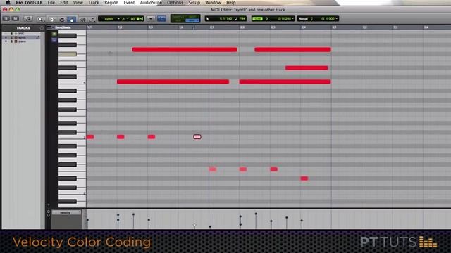 How to use Pro Tools - MIDI Editor Window Basics смотреть онлайн