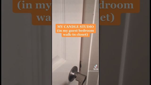 My candle studio in my guest bedroom walk-in closet смотреть онлайн