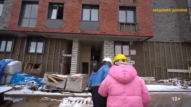 Ход строительства ЖК Barkli Медовая долина 2 апреля 2021 смотреть онлайн