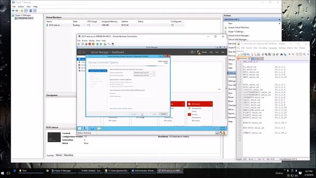 Creating an Active Directory Domain (Server 2012 R2) смотреть онлайн