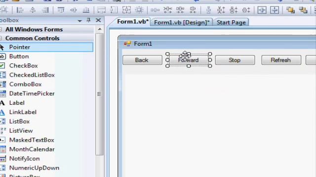 VB 2008 Simple Web Browser смотреть онлайн