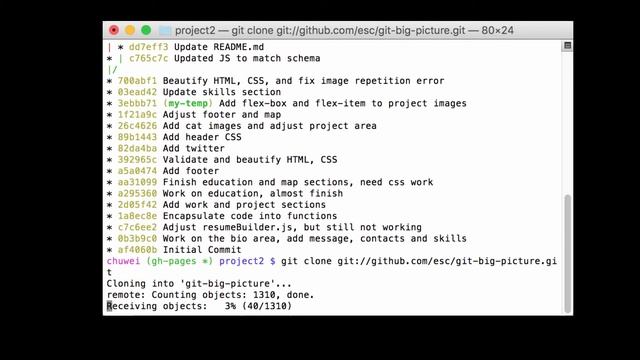 Visialize Git Repository Using Git-Big-Picture смотреть онлайн
