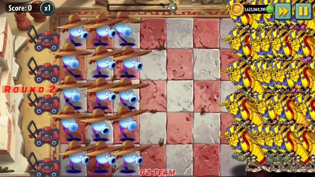 PvZ 2 Battlez - 10 MULTI-HIT Plants VS Team Zombie NOOB x PRO x HACKER x GOD - Who Will Win? смотреть онлайн