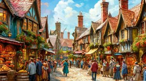 Хогвартс Наследие! Прогулка по прекрасному Хогсмиту!