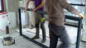 Ремонт на балконе. Утепление пола. Раздвижная дверь. #36