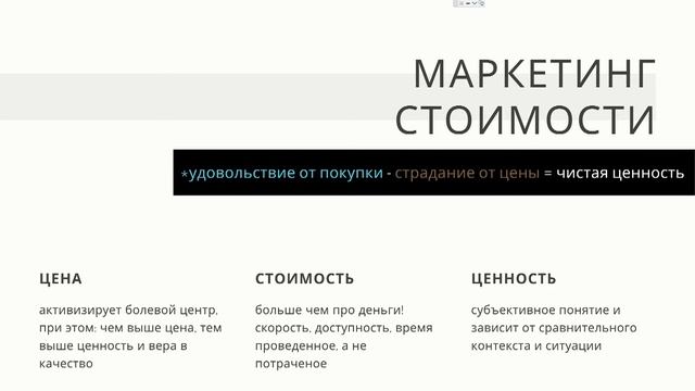 часть#5 - Маркетинг стоимости смотреть онлайн