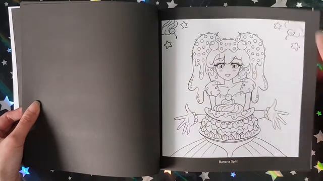 Anime Manga Food Girls - Mei Yu || Coloring Book Flip