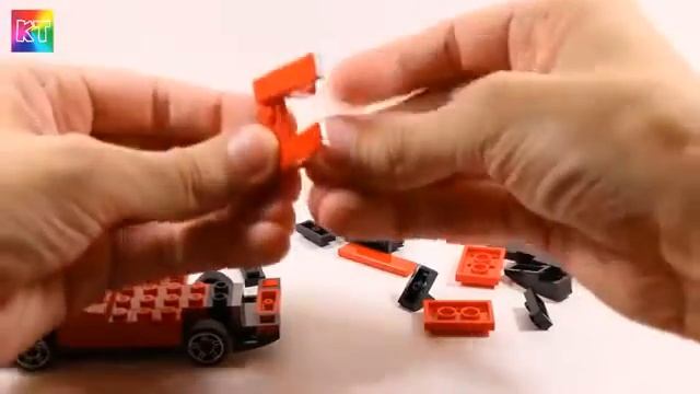 Lego Dodge Charger 1969 Lego Speed Build Instruction смотреть онлайн