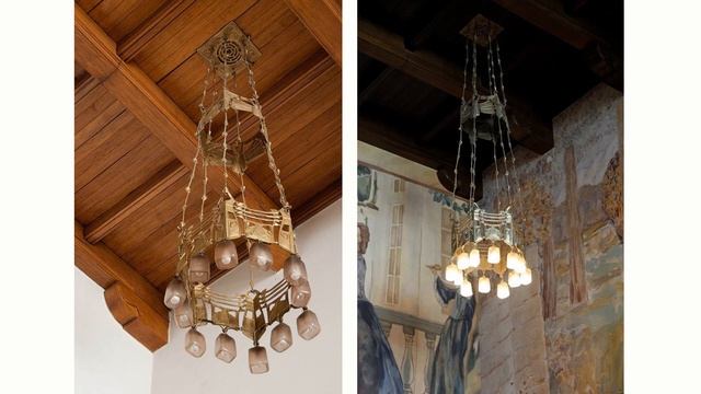 Осветительные приборы в декоративном убранстве московских особняков эпохи модерн смотреть онлайн