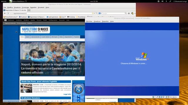 Debian Wheezy on HP Pavilion P6615 IT смотреть онлайн