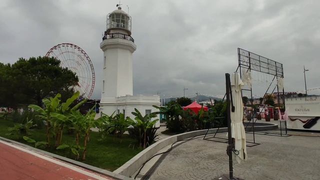 Улочки и набережная Батуми. Грузия. Аджария. смотреть онлайн
