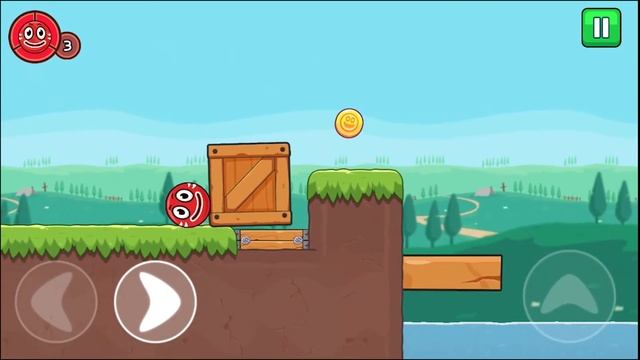 Roller Ball 6 Android & ios Mobile Game Red Ball Level 8-9-10 смотреть онлайн