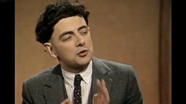 Роуэн Аткинсон интервью на русском (1983) Мистер Бин