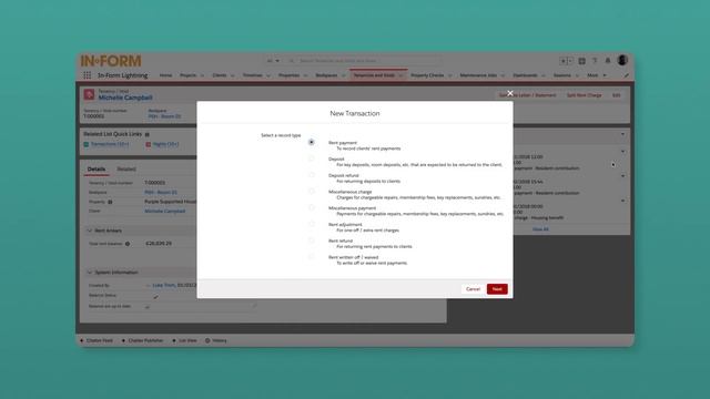 In-Form Rent and Property Management Module. смотреть онлайн