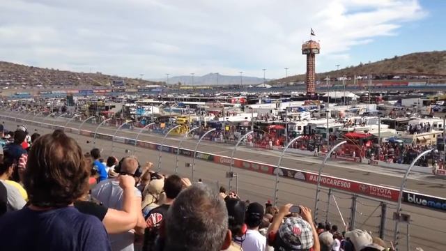 NASCAR in Phoenix 2013. Made with iPhone 5 with YouTube Capture. смотреть онлайн
