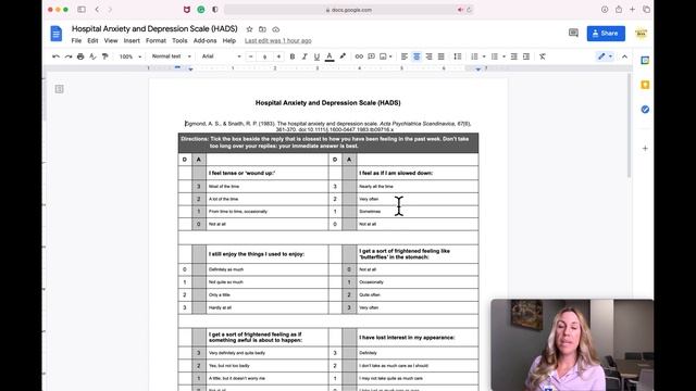 Hospital Anxiety And Depression Scale (HADS)