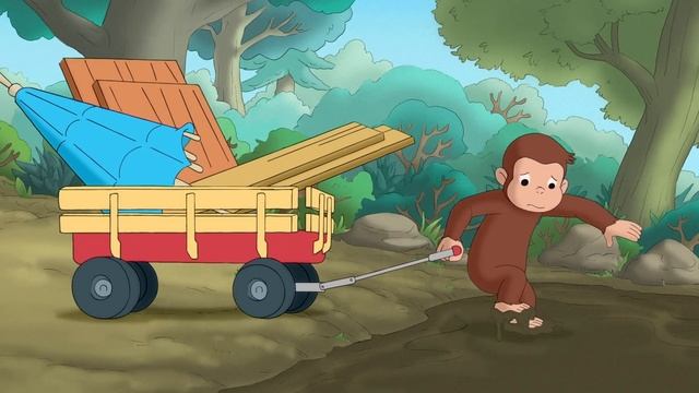 Night at the Amusement Park 🐵 Curious George 🐵 Kids Cartoon 🐵 Kids Movies смотреть онлайн