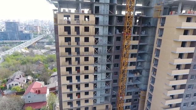 ЖК Вершина - ход строительства 24 апреля 2019 смотреть онлайн