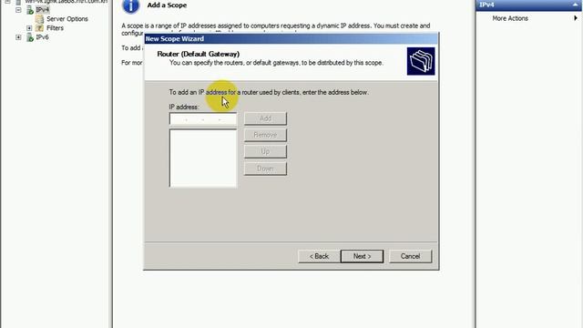 DHCP Server Configuration on Network Failover Cluster смотреть онлайн