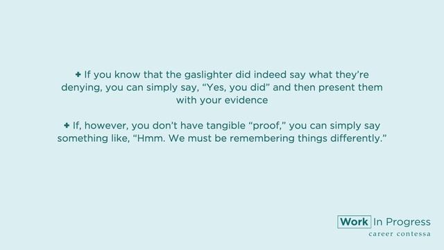 Gaslighting at Work: 5 Phrases Gaslighters Love to Use смотреть онлайн