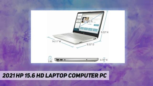2021 HP 15.6" HD Laptop Computer PC AZ Review смотреть онлайн