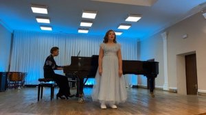 Аренский, Майков «Спи, дитя мое, усни» Исполняет Сидорова Елизавета, 10 лет