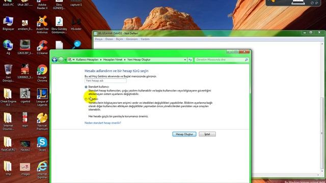 Windows 7 Yeni Bı Kullanıcı Açma 2016 смотреть онлайн