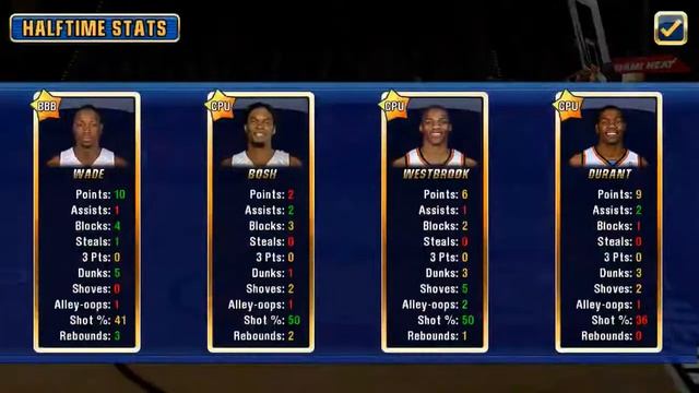 Heat vs thunder NBA JAM MOBILE!!!!! смотреть онлайн