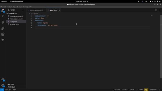 Introdução aos principais objetos Kubernetes de forma prática - Namespace,Pod, Deployment e Service смотреть онлайн