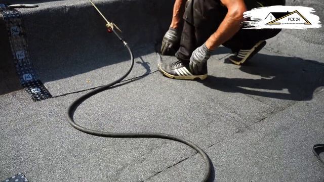 Монтаж наплавляемой кровли в Москве. Монтируем Технониколь Линокром #кровля #наплавляемаякровля