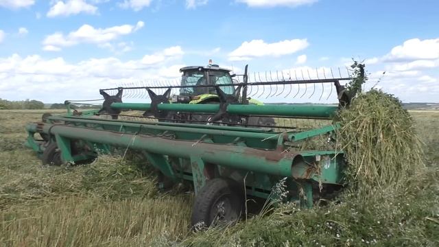 Новое поступление техники в хозяйство! Заготовка кормов на зиму! смотреть онлайн