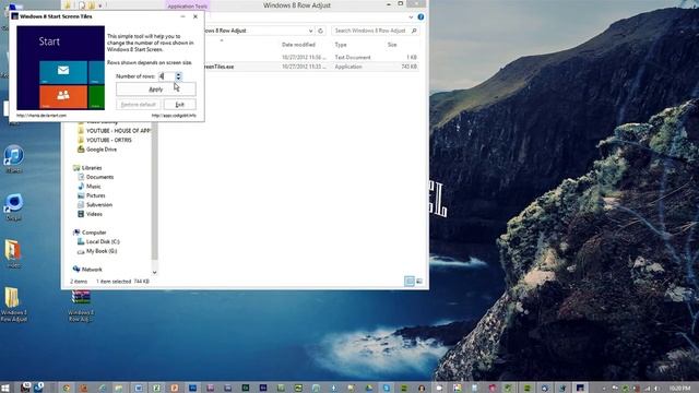 Windows 8 - Change Rows смотреть онлайн