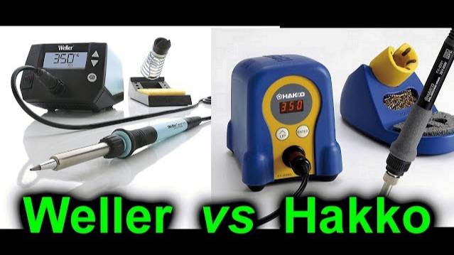 EEVblog #1063 - Weller WE1010 Vs Hakko FX888D Soldering Station