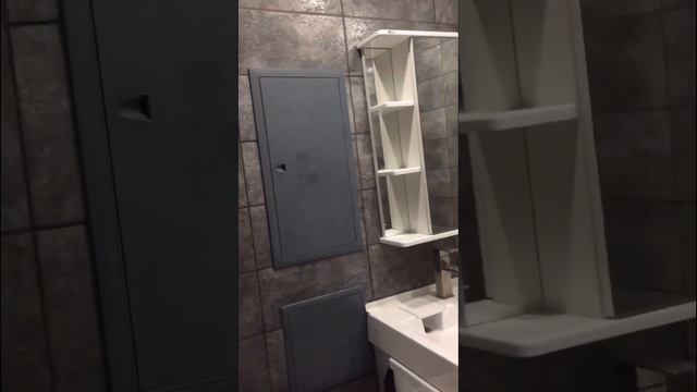 Ванная комната по темному🏠 #красногорск #пласт #южноуральск #ремонтквартир #увельский смотреть онлайн