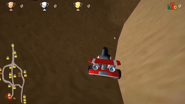 CE MARIO KART A TROP DE LAG!!!#1JEU NUL LINUX :supertuxkart смотреть онлайн