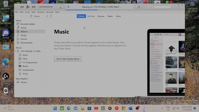 How To Back Up iPhone to iTunes + Cloud on Windows 11 смотреть онлайн