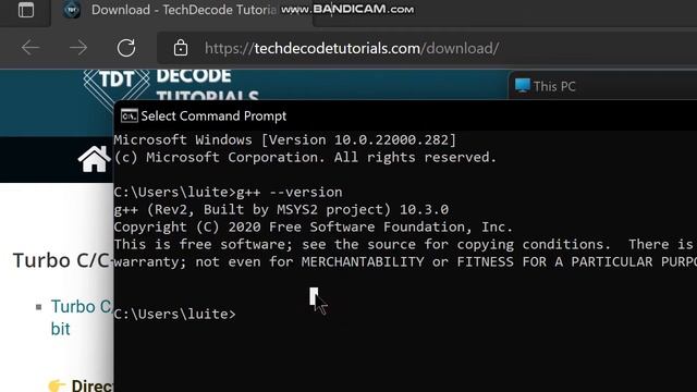 How to install and run C++ in Visual Studio Code in Windows 11|2021| смотреть онлайн