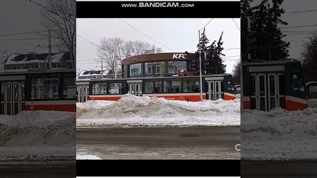 уфимский трамвай татра кольцо на комарова кфс стритфуд.черниковка город уфа 2022.#TRAMS #RUSSIA смотреть онлайн