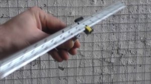 Как удлинить маяки для штукатурки и стяжки. Простой способ. Соединение двух маяков